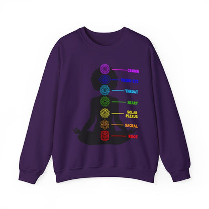 Yoga Chakra Sweatshirt - The Trini Gee