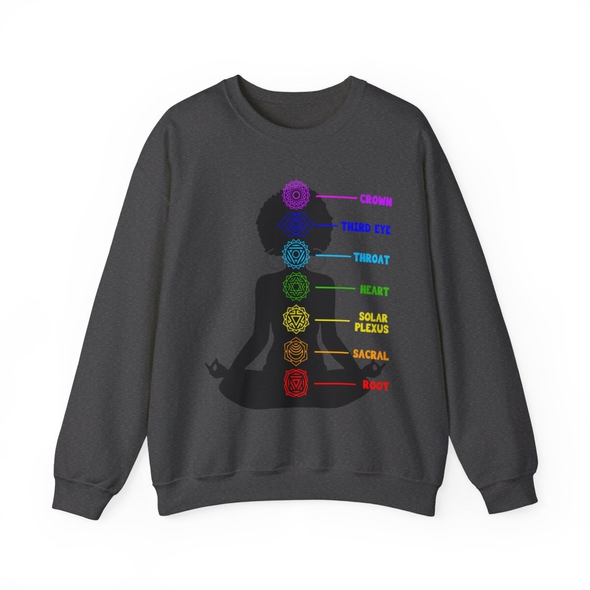 Yoga Chakra Sweatshirt - The Trini Gee