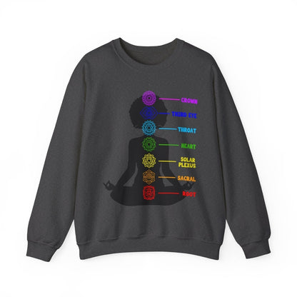 Yoga Chakra Sweatshirt - The Trini Gee