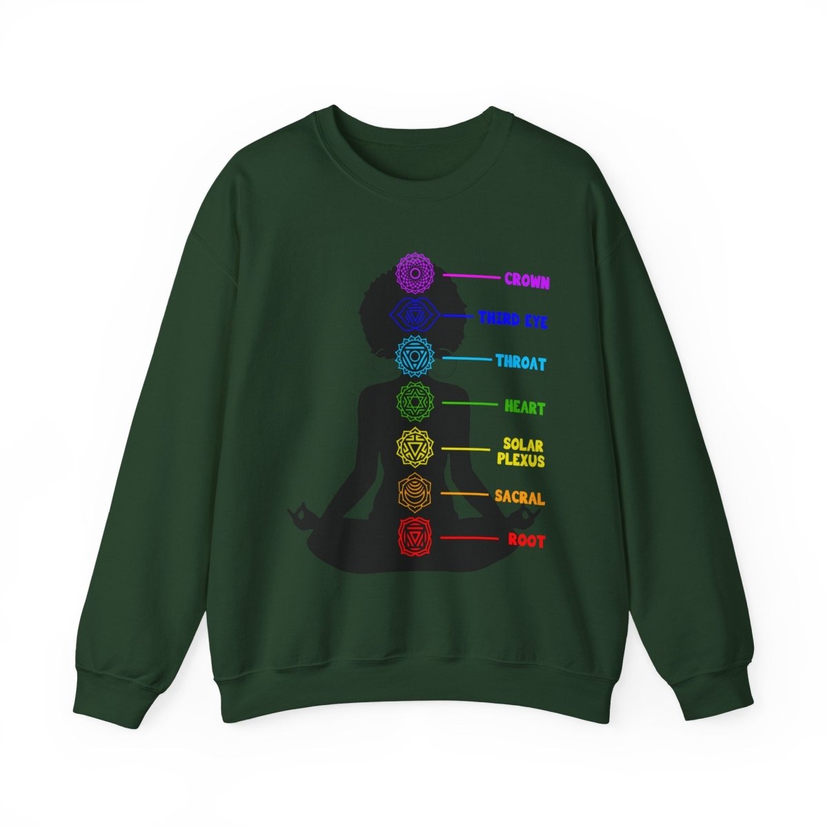 Yoga Chakra Sweatshirt - The Trini Gee