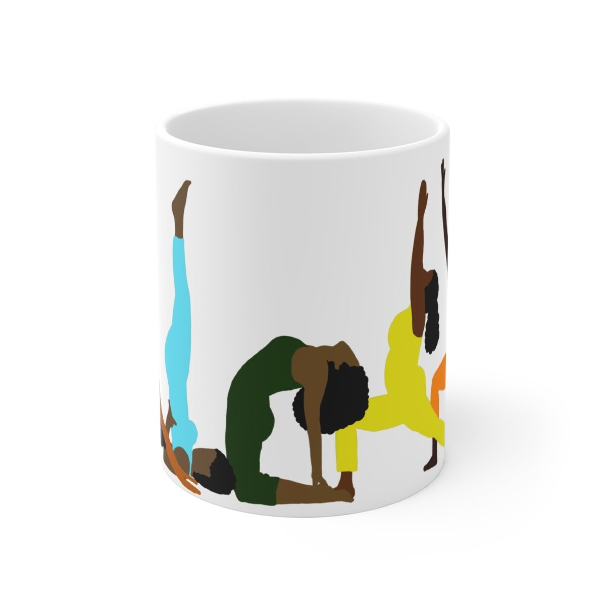 Yoga Chakras Mug - Afrocentric Art by The Trini Gee