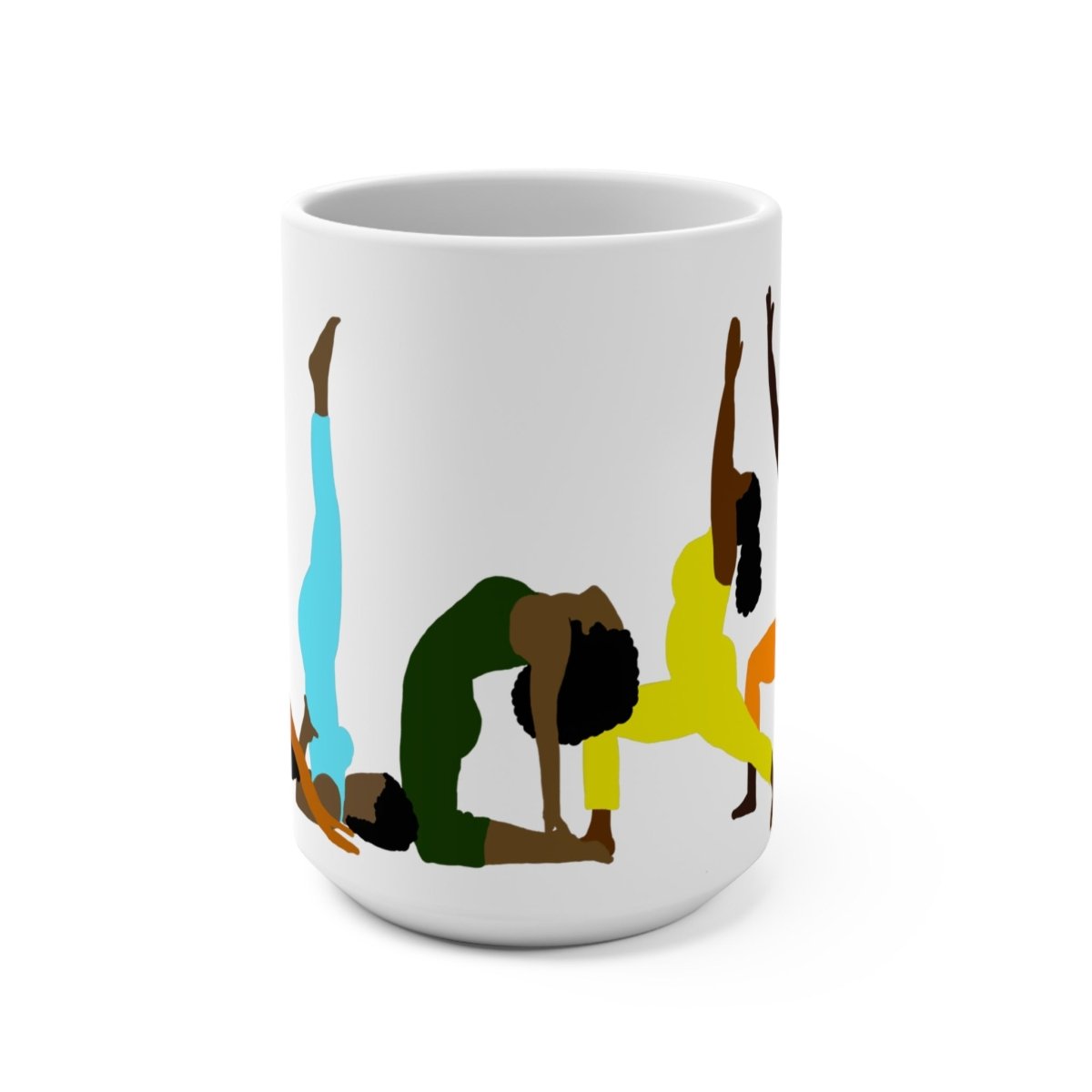 Yoga Chakras Mug - Afrocentric Art by The Trini Gee