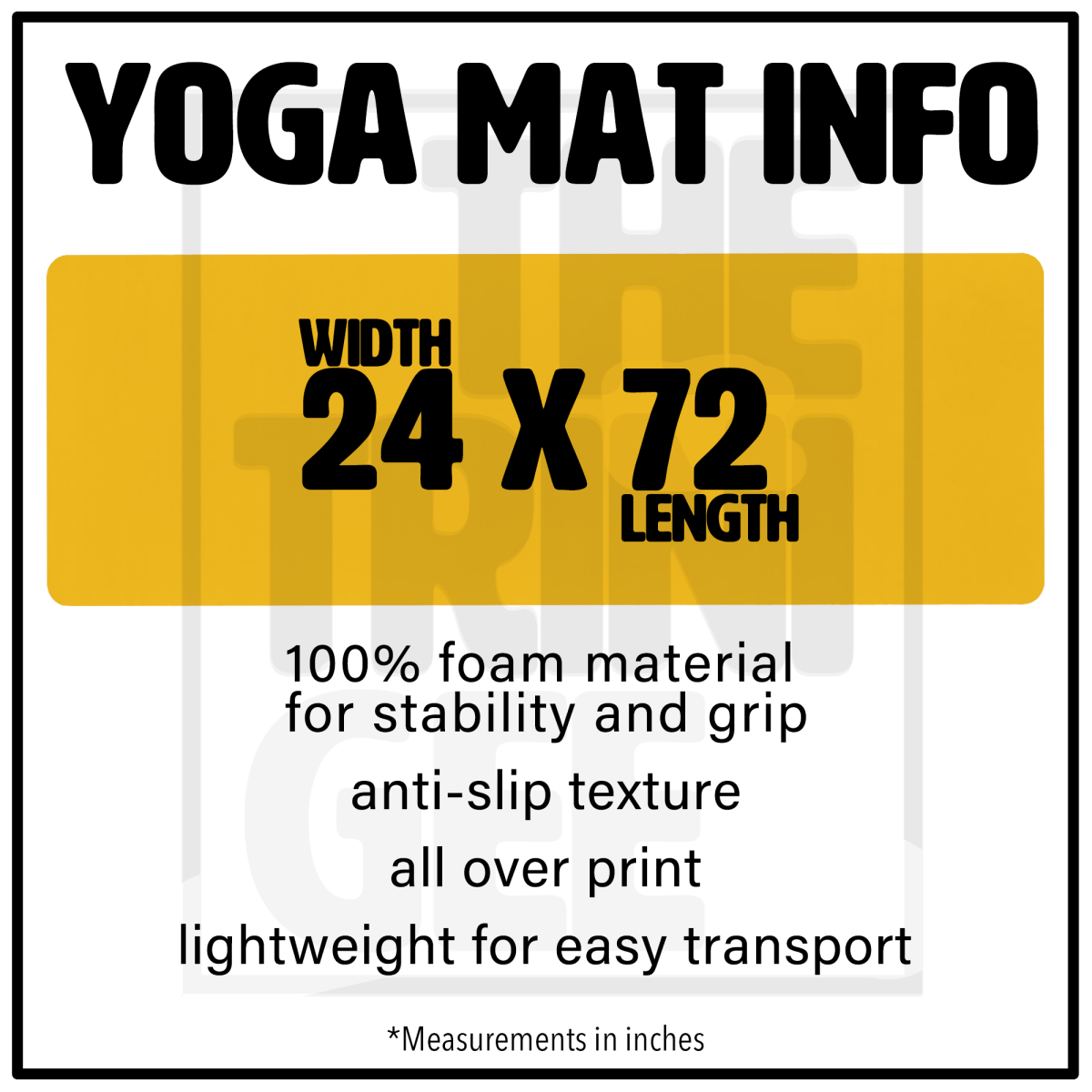 Yoga Plants Yoga Mat - Afrocentric Art by The Trini Gee