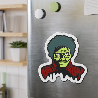 Zombie Die - Cut Magnet - Afrocentric Art by The Trini Gee