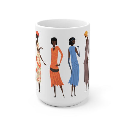 1920s Fashion Women Mug - The Trini Gee