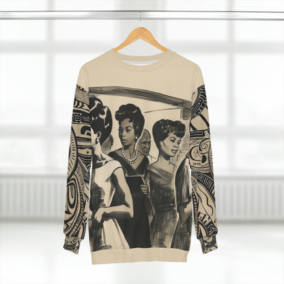 Vintage Women AOP Sweatshirt