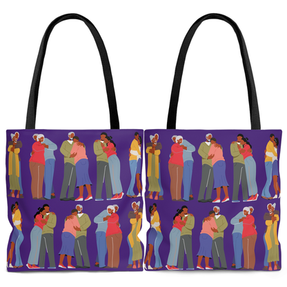 Love Couples Tote Bag