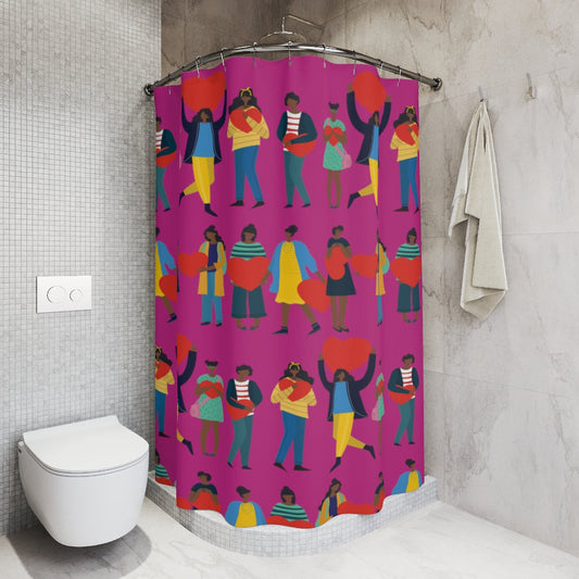 Self Love Shower Curtain-The Trini Gee