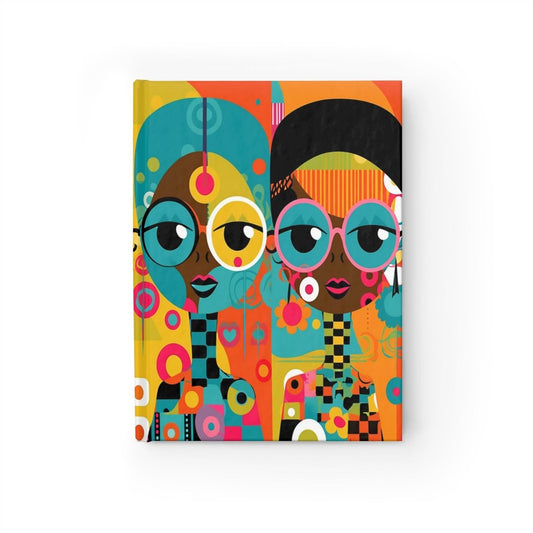 Abstract Duo Journal - Afrocentric Art by The Trini Gee