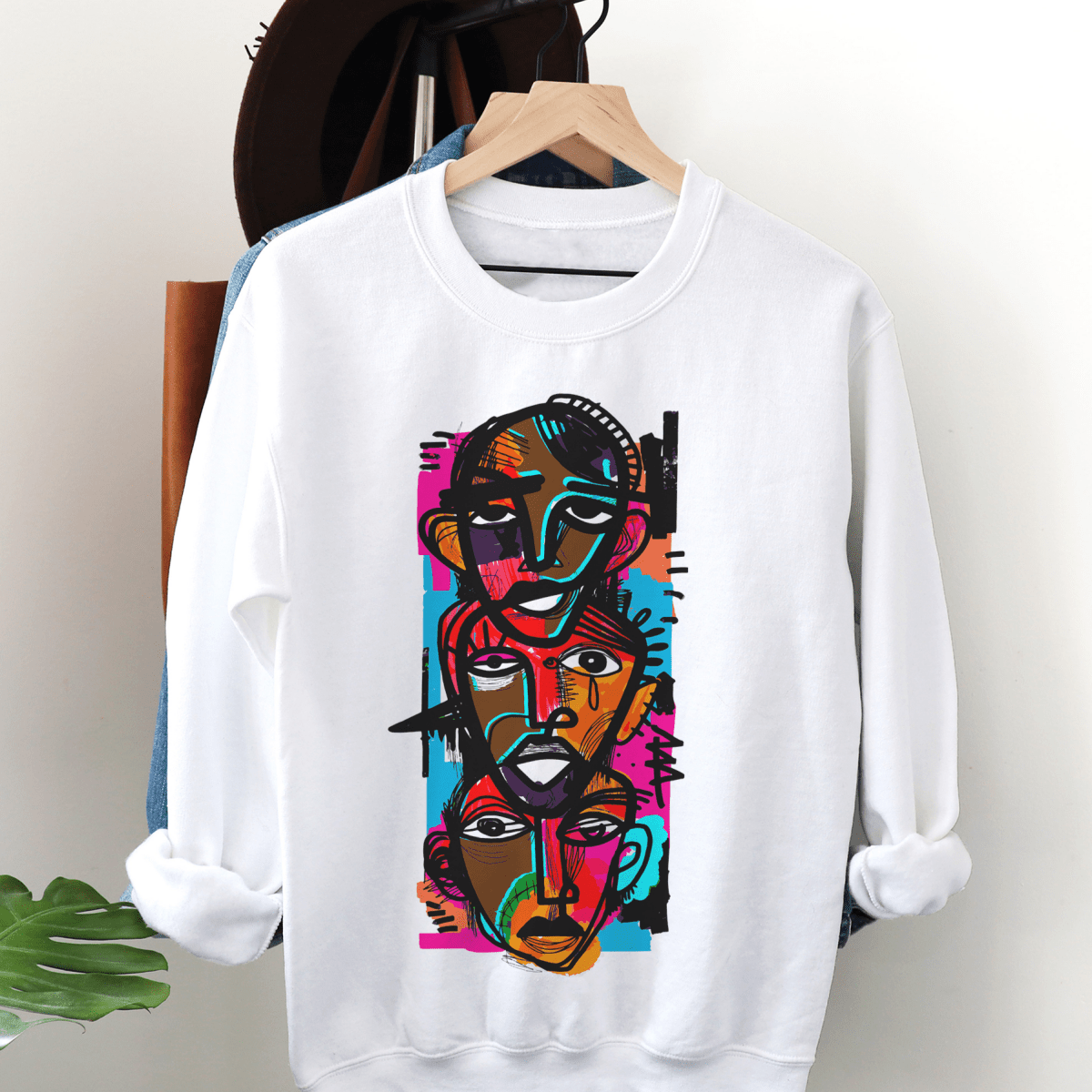 Abstract Men Sweatshirt