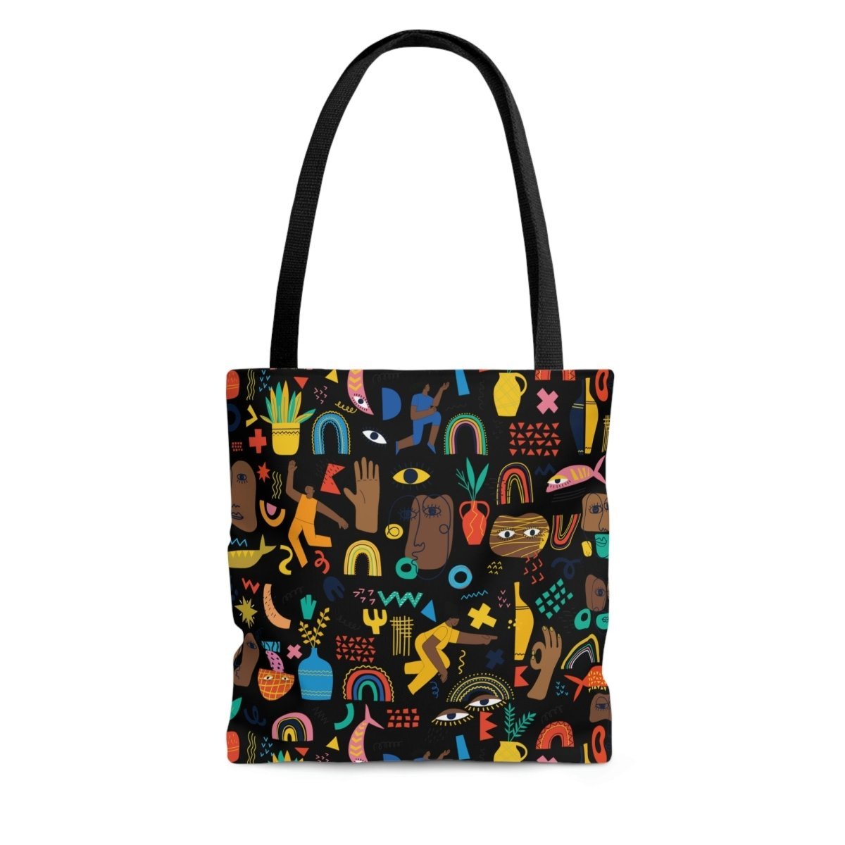 Abstract Pattern Tote Bag - The Trini Gee