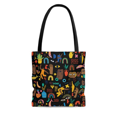 Abstract Pattern Tote Bag - The Trini Gee