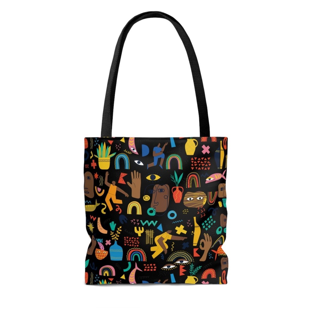 Abstract Pattern Tote Bag - The Trini Gee