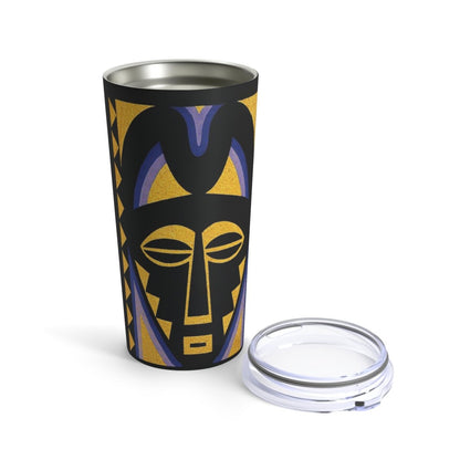 African Mask 20oz Tumbler - The Trini Gee