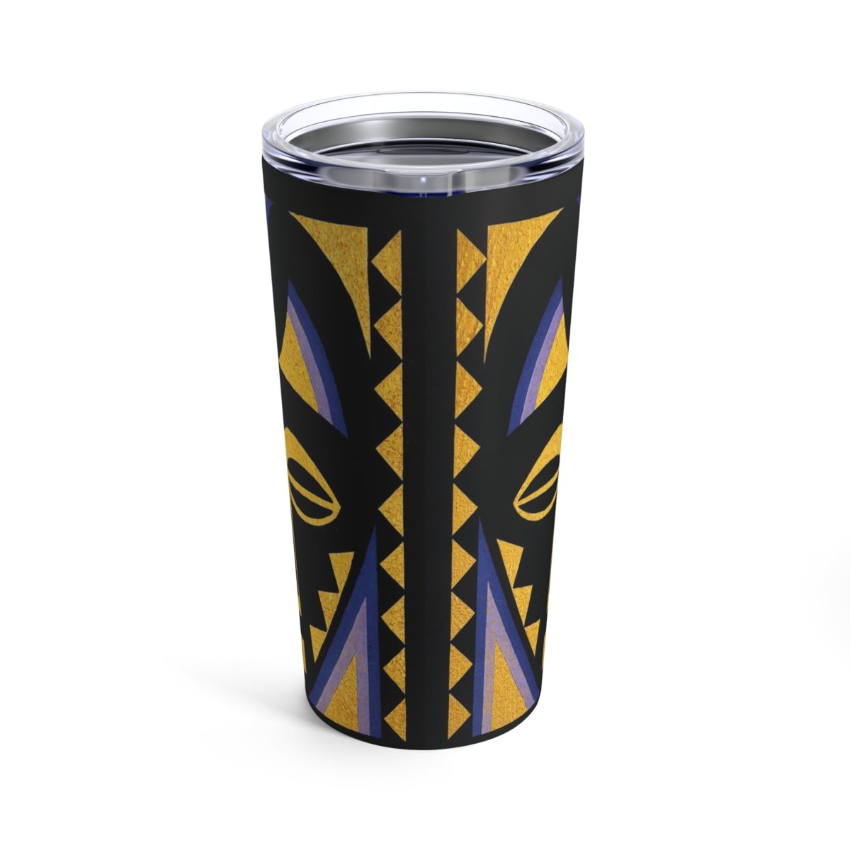 African Mask 20oz Tumbler - The Trini Gee