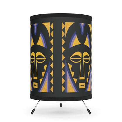 African Mask Lamp - The Trini Gee