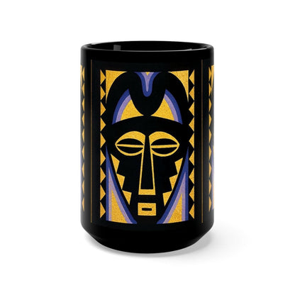 African Mask Mug - The Trini Gee