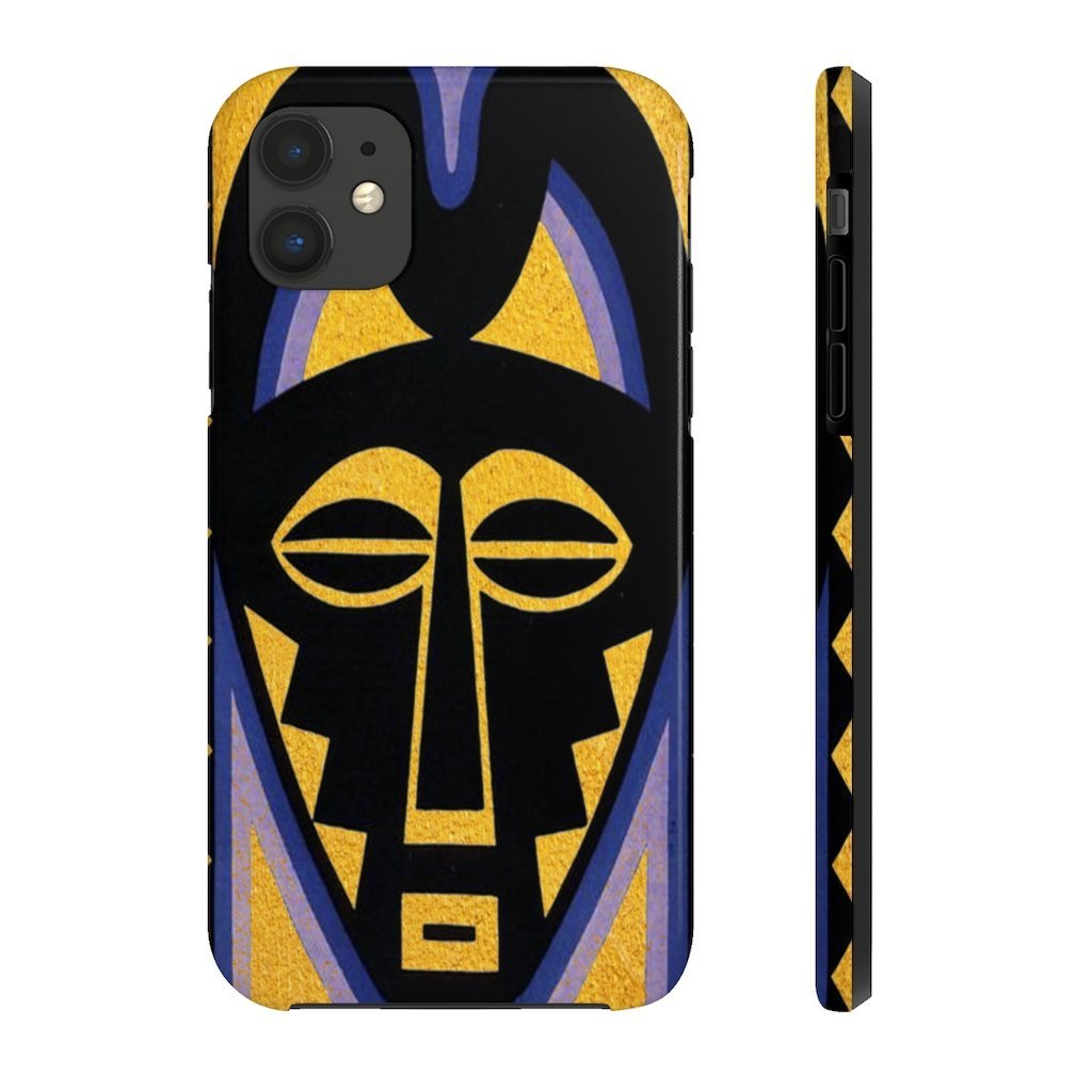 African Mask Phone Case - The Trini Gee