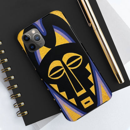 African Mask Phone Case - The Trini Gee