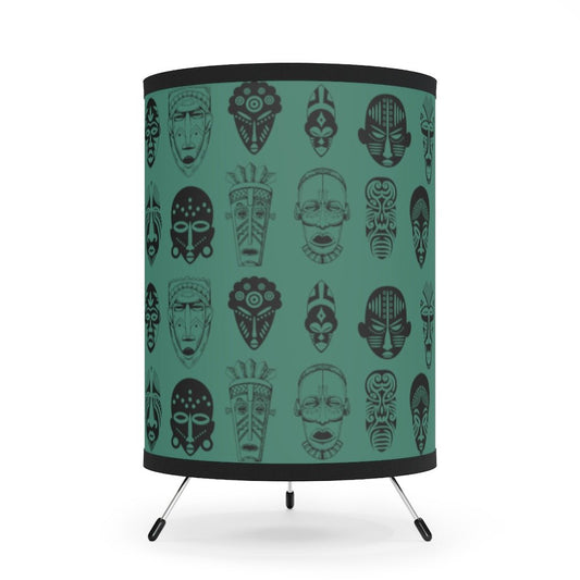 African Masks Lamp - The Trini Gee