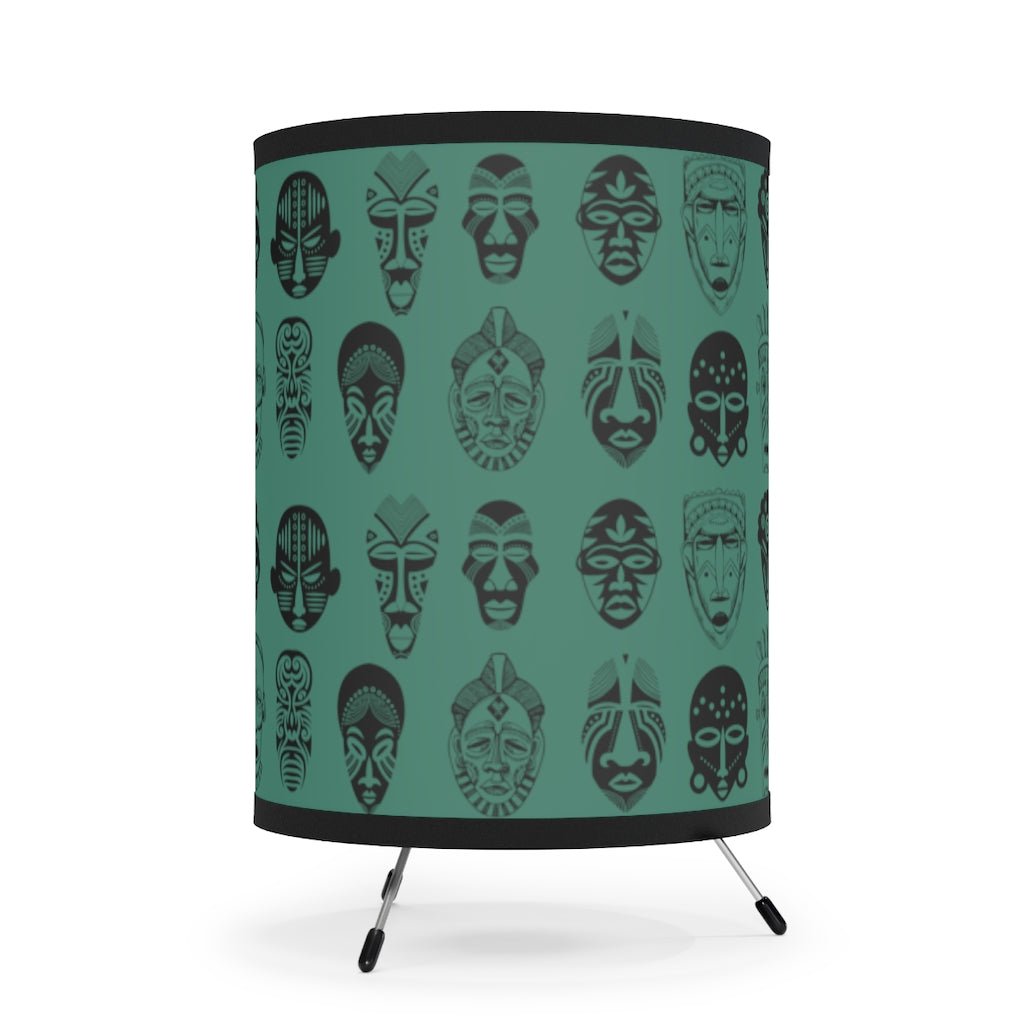African Masks Lamp - The Trini Gee