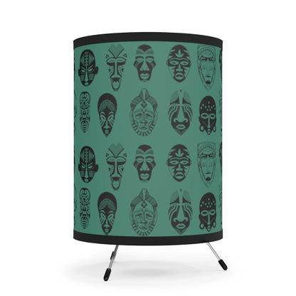 African Masks Lamp - The Trini Gee