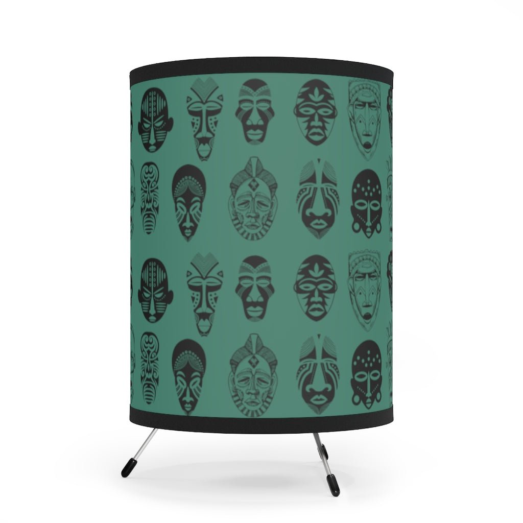 African Masks Lamp - The Trini Gee