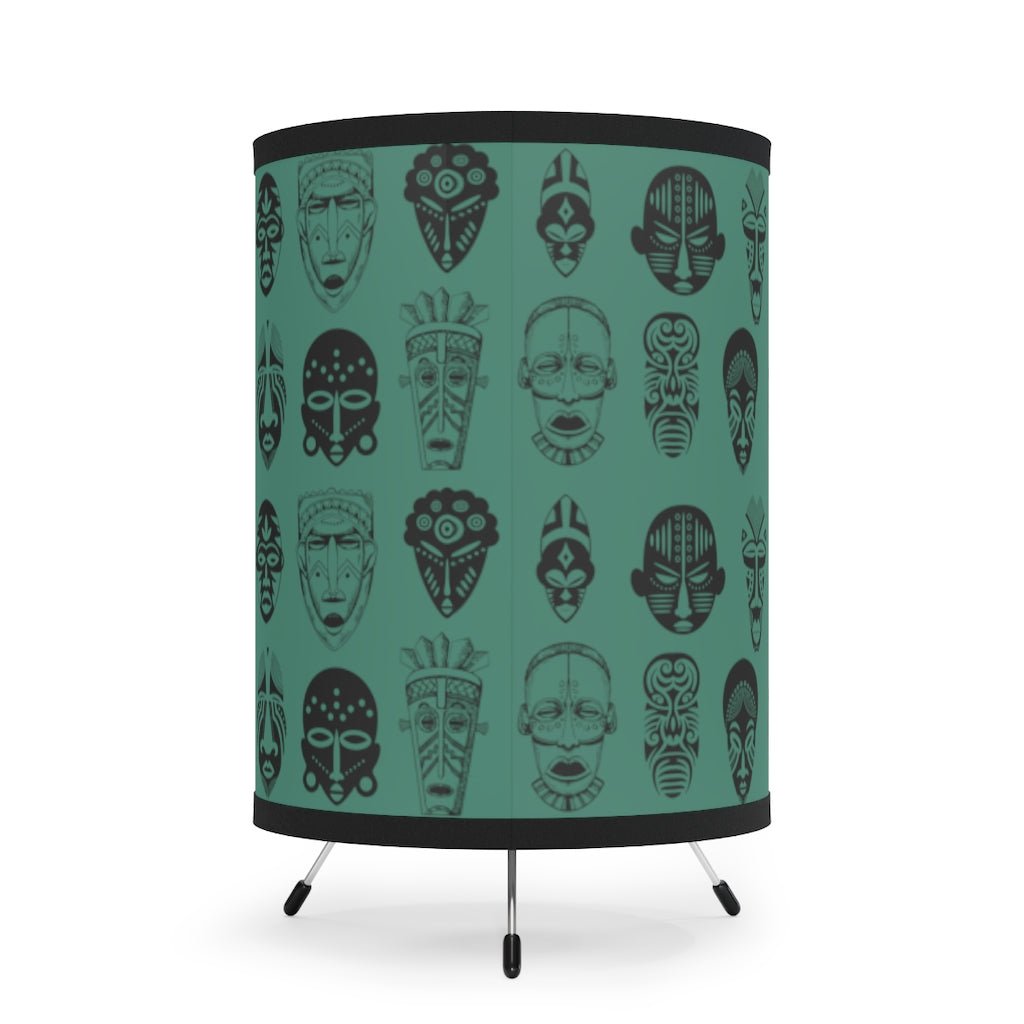 African Masks Lamp - The Trini Gee