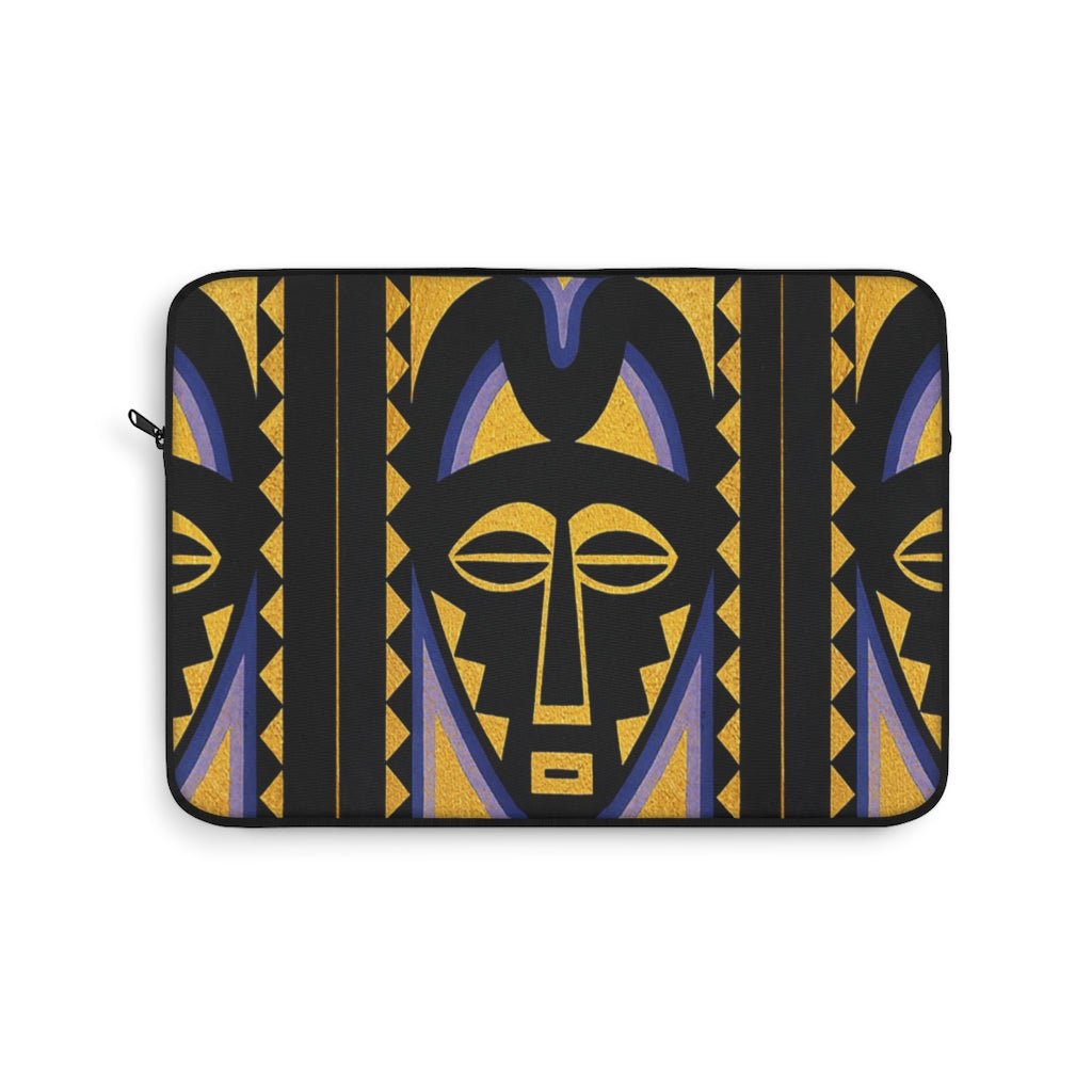 African Masks Laptop Sleeve - The Trini Gee