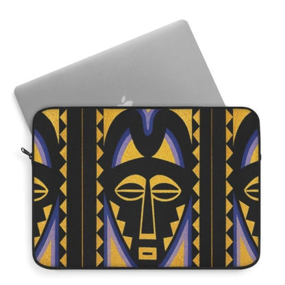 African Masks Laptop Sleeve - The Trini Gee