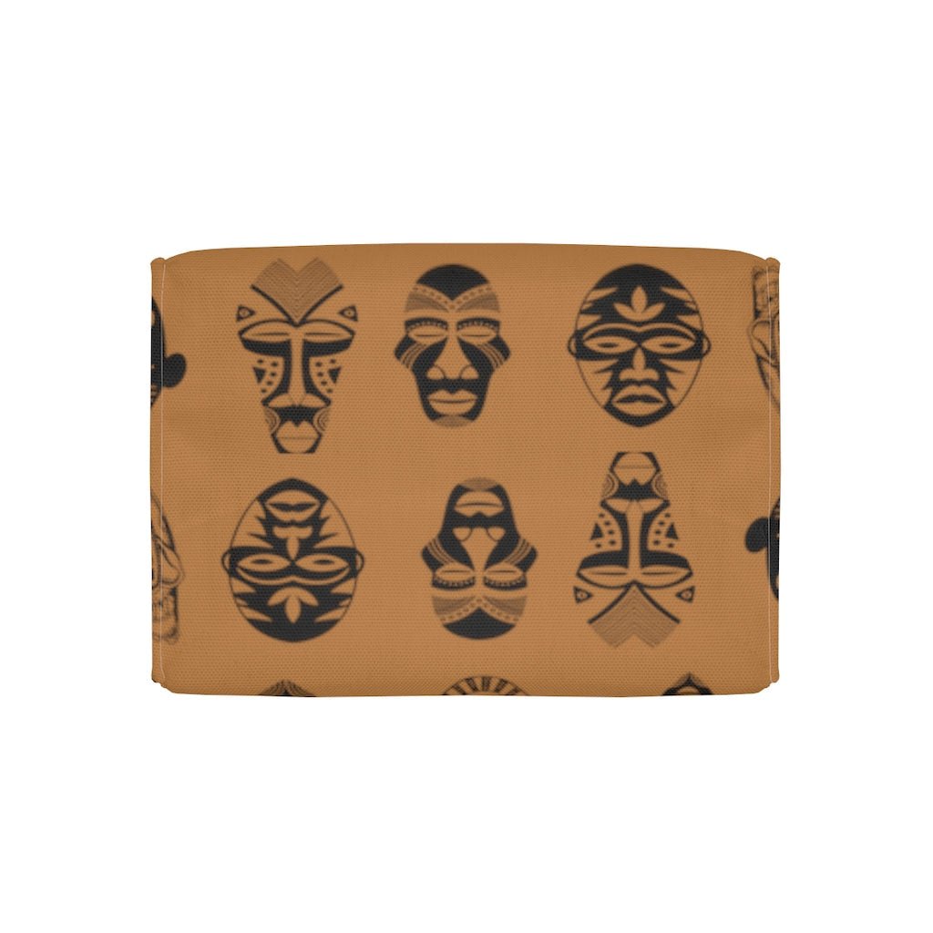 African Masks Lunch Bag - The Trini Gee