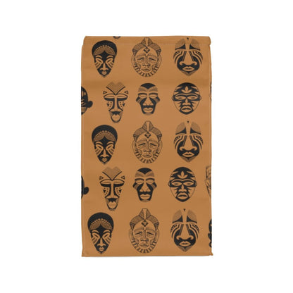 African Masks Lunch Bag - The Trini Gee