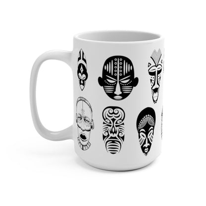 African Masks Mug - The Trini Gee