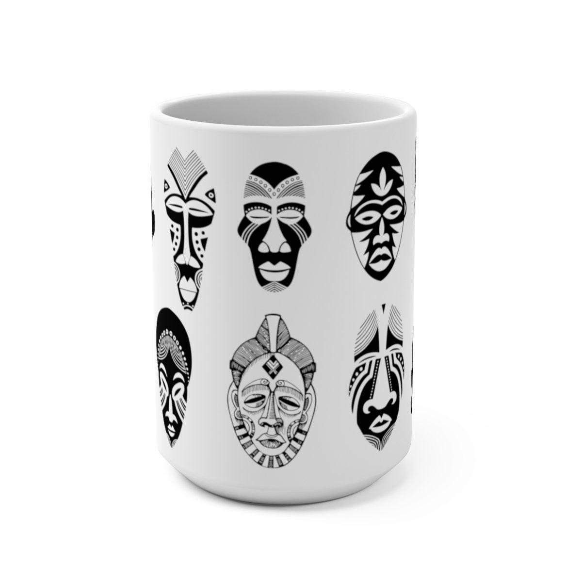 African Masks Mug - The Trini Gee