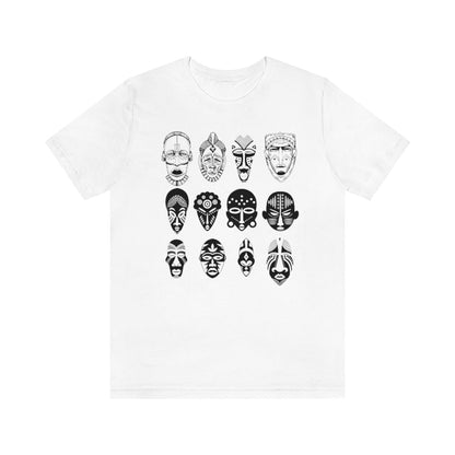 African Masks Shirt - The Trini Gee