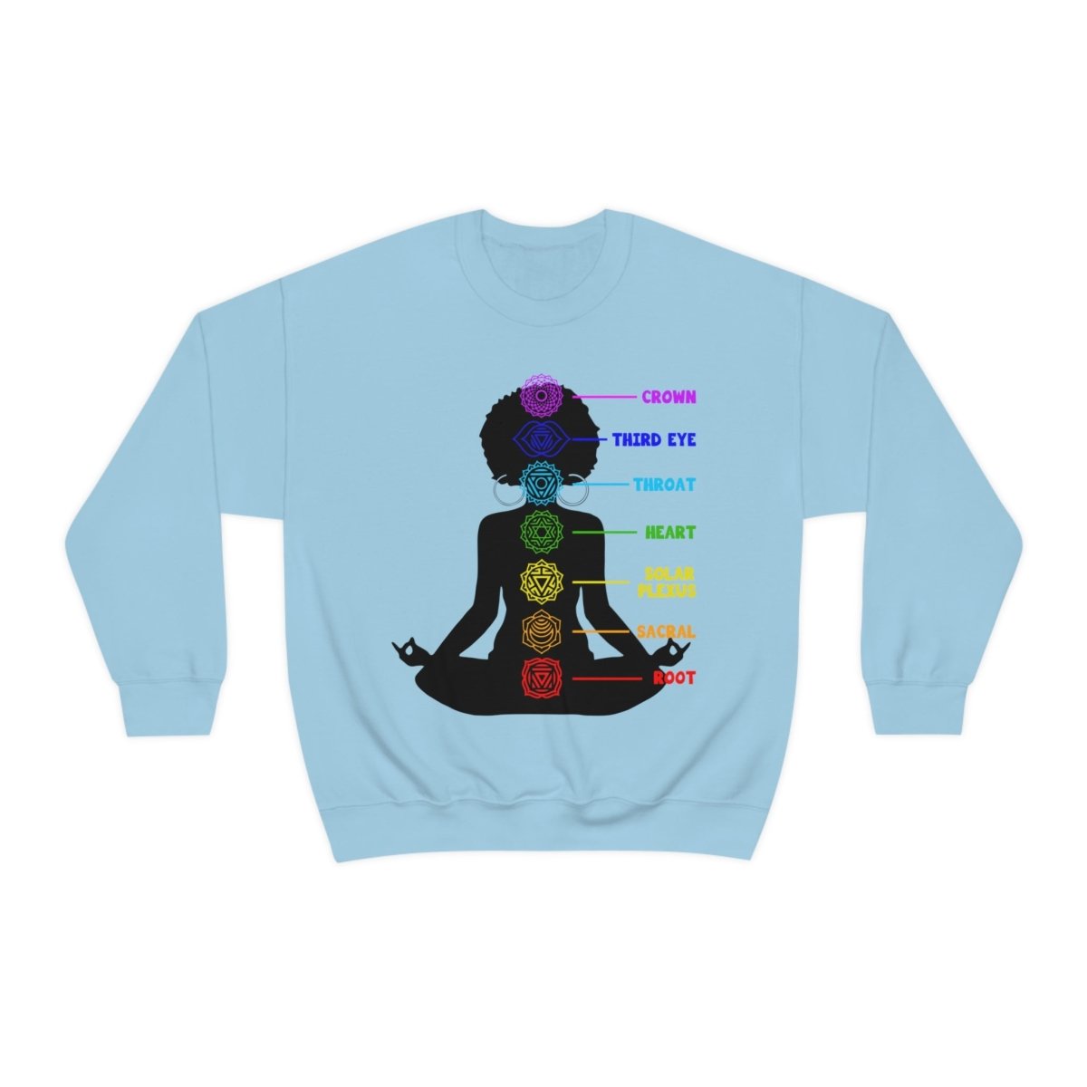 Afro Chakras Sweatshirt - The Trini Gee