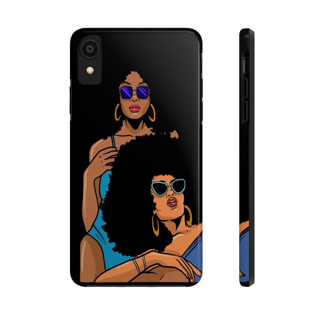 Afro Girls Phone Case - The Trini Gee