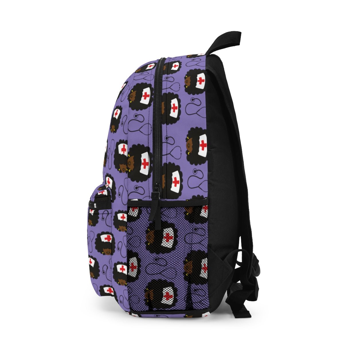 Afro Nurse Backpack - The Trini Gee
