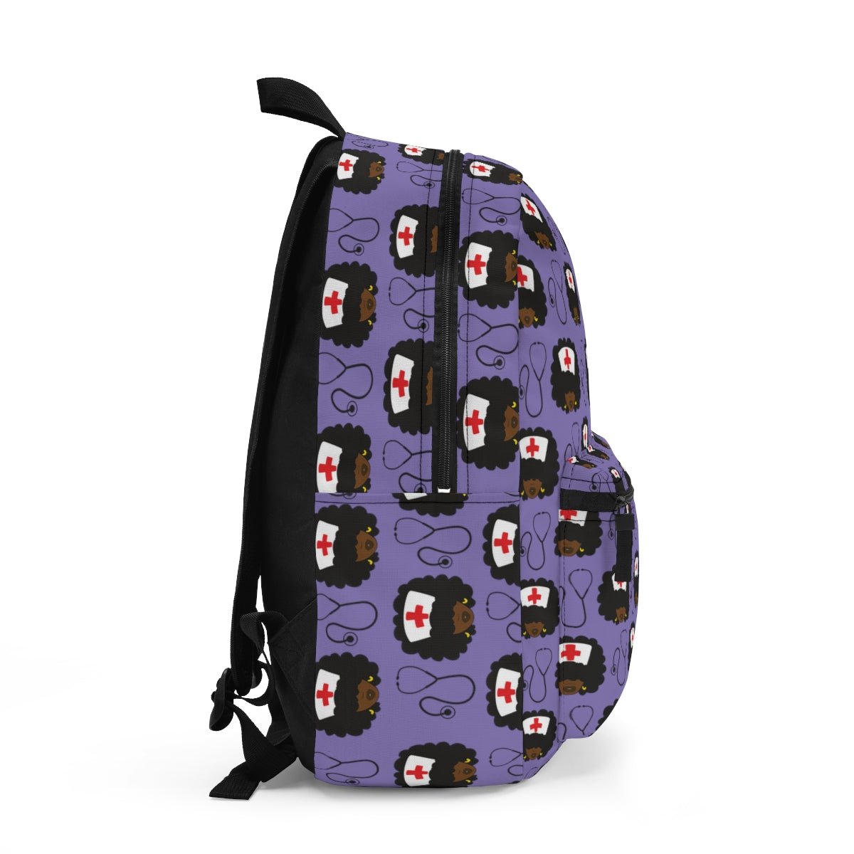Afro Nurse Backpack - The Trini Gee