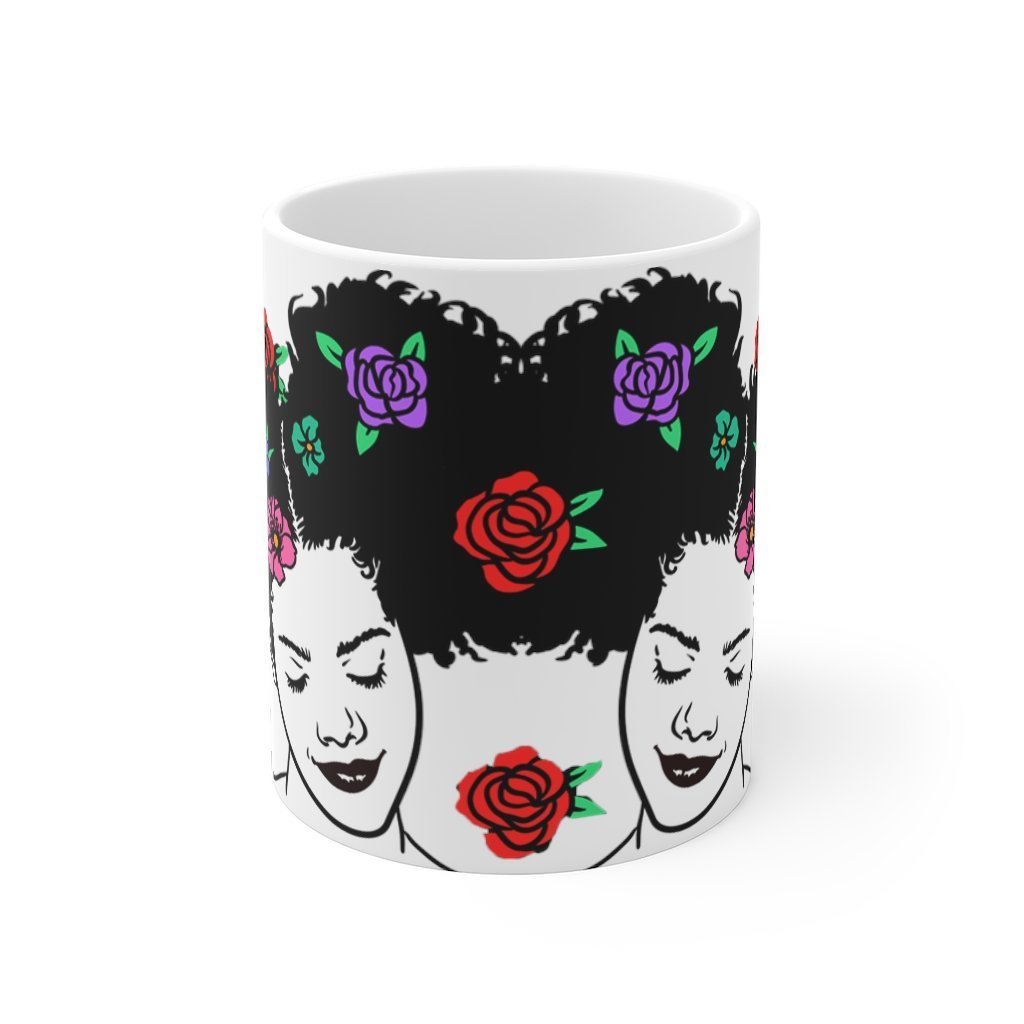 Afro Puffs Mug - The Trini Gee