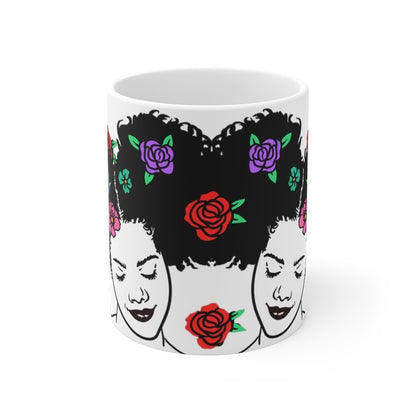 Afro Puffs Mug - The Trini Gee