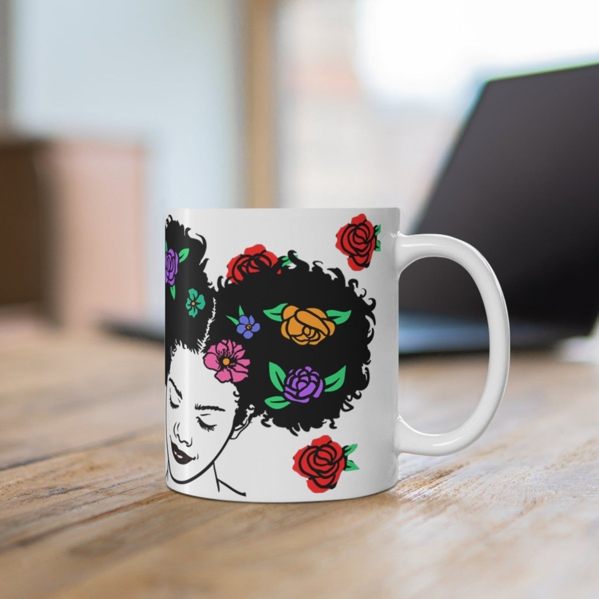 Afro Puffs Mug - The Trini Gee