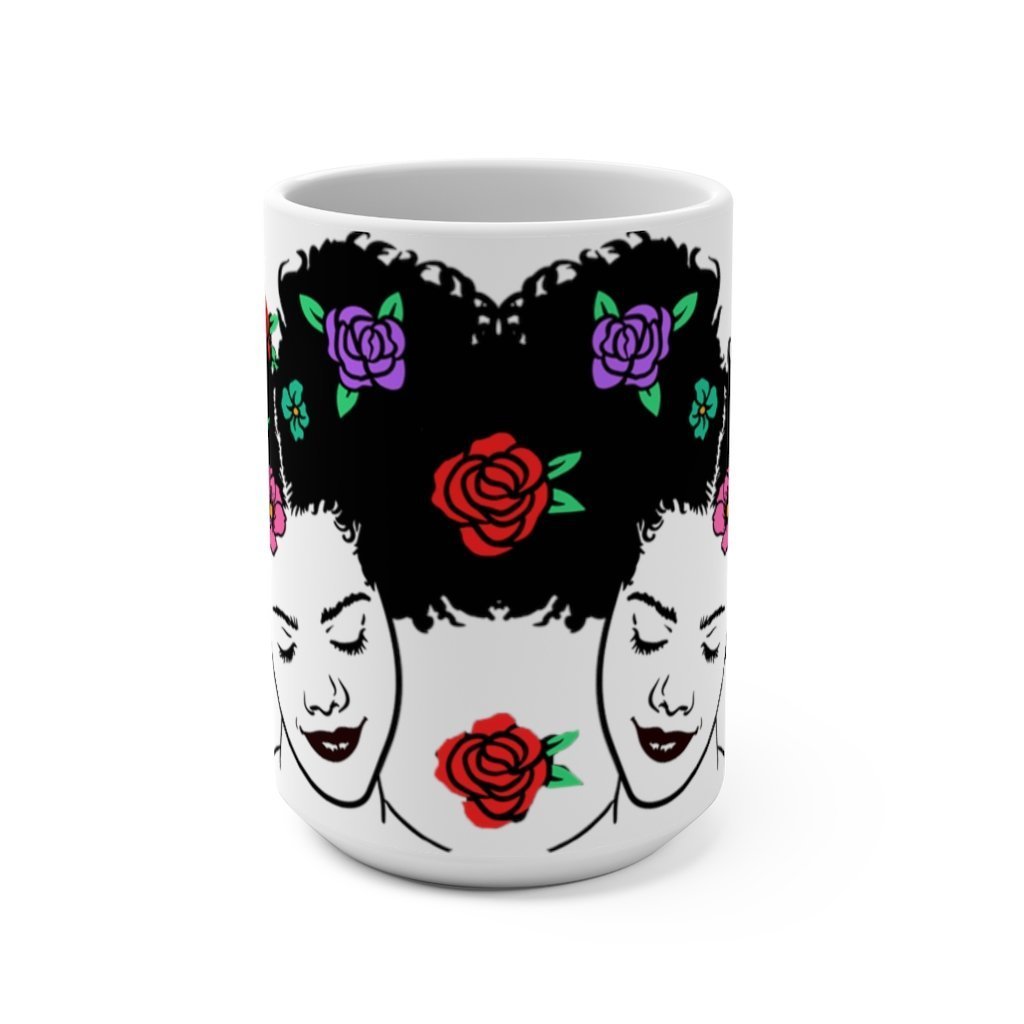 Afro Puffs Mug - The Trini Gee