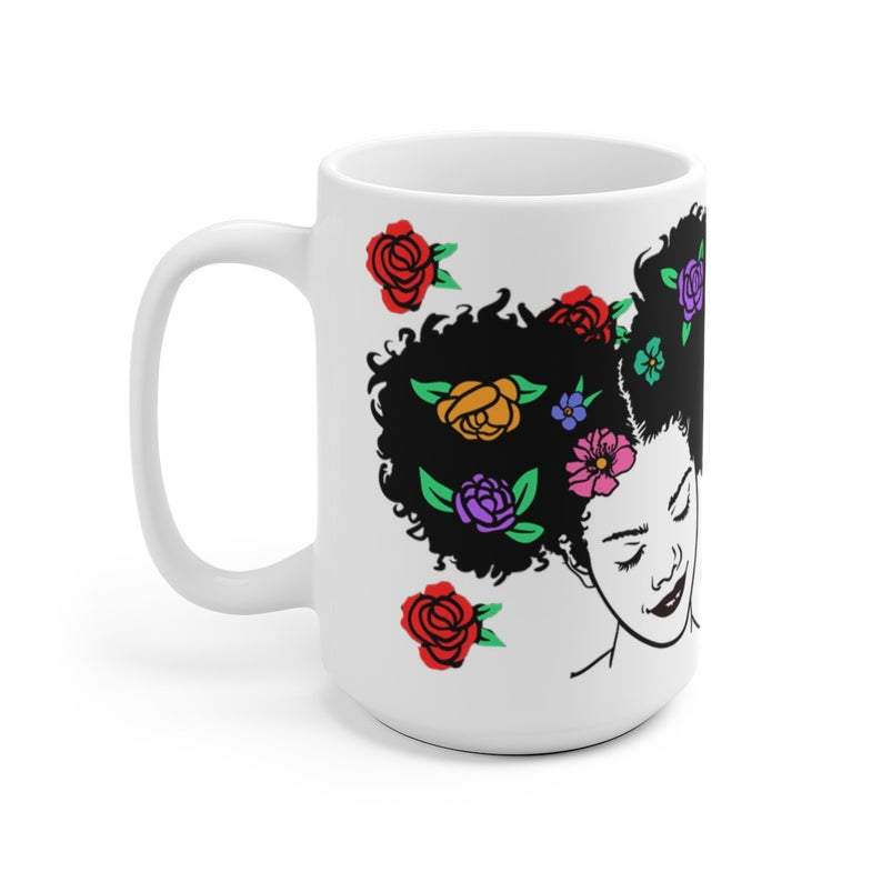 Afro Puffs Mug - The Trini Gee