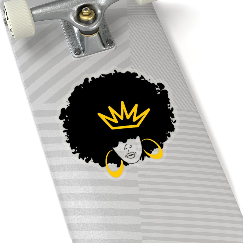 Afro Queen Kiss-Cut Stickers - The Trini Gee