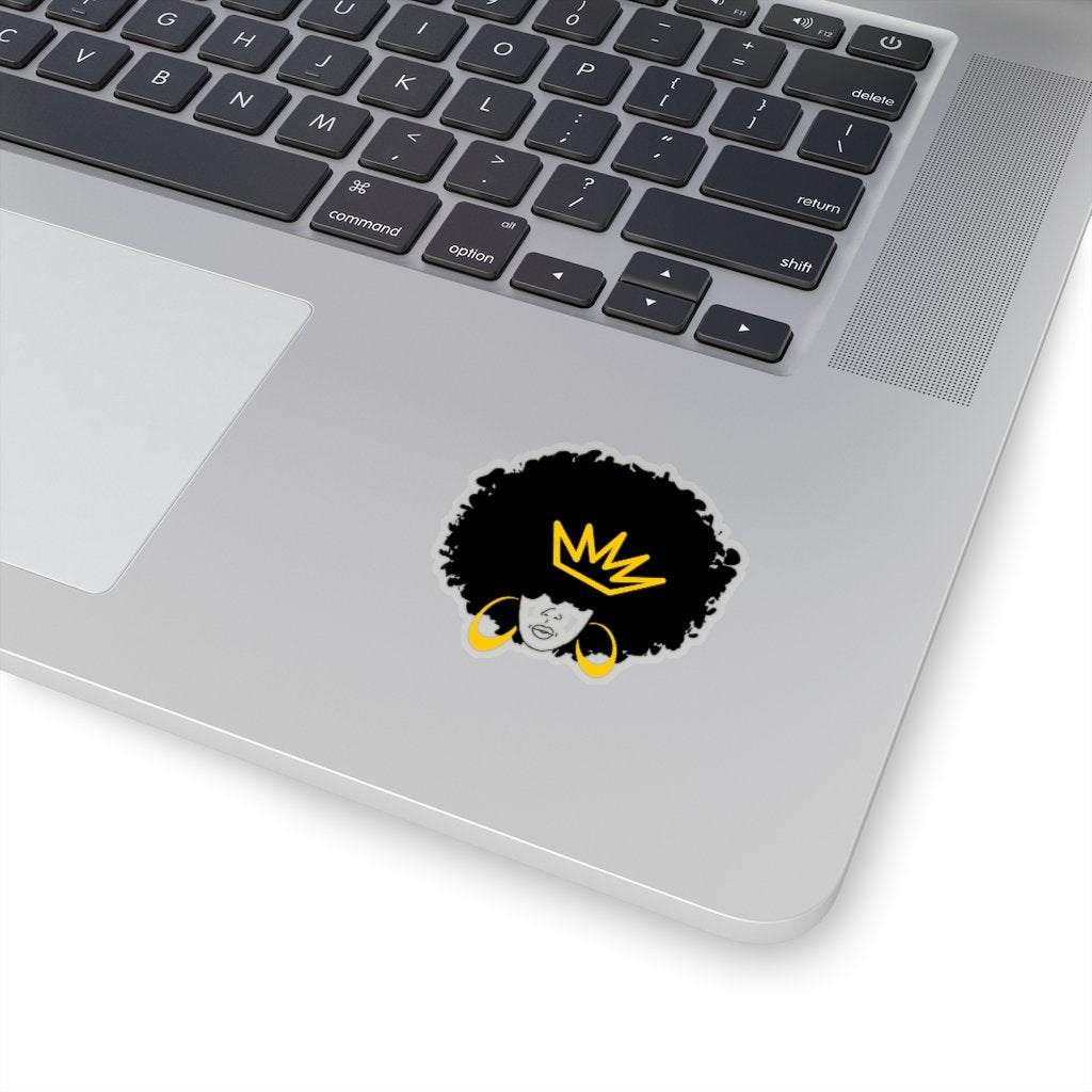 Afro Queen Kiss-Cut Stickers - The Trini Gee