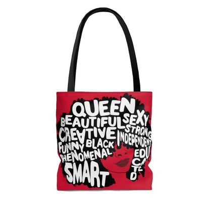 Afro Queen Tote Bag - The Trini Gee