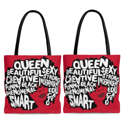 Afro Queen Tote Bag - The Trini Gee