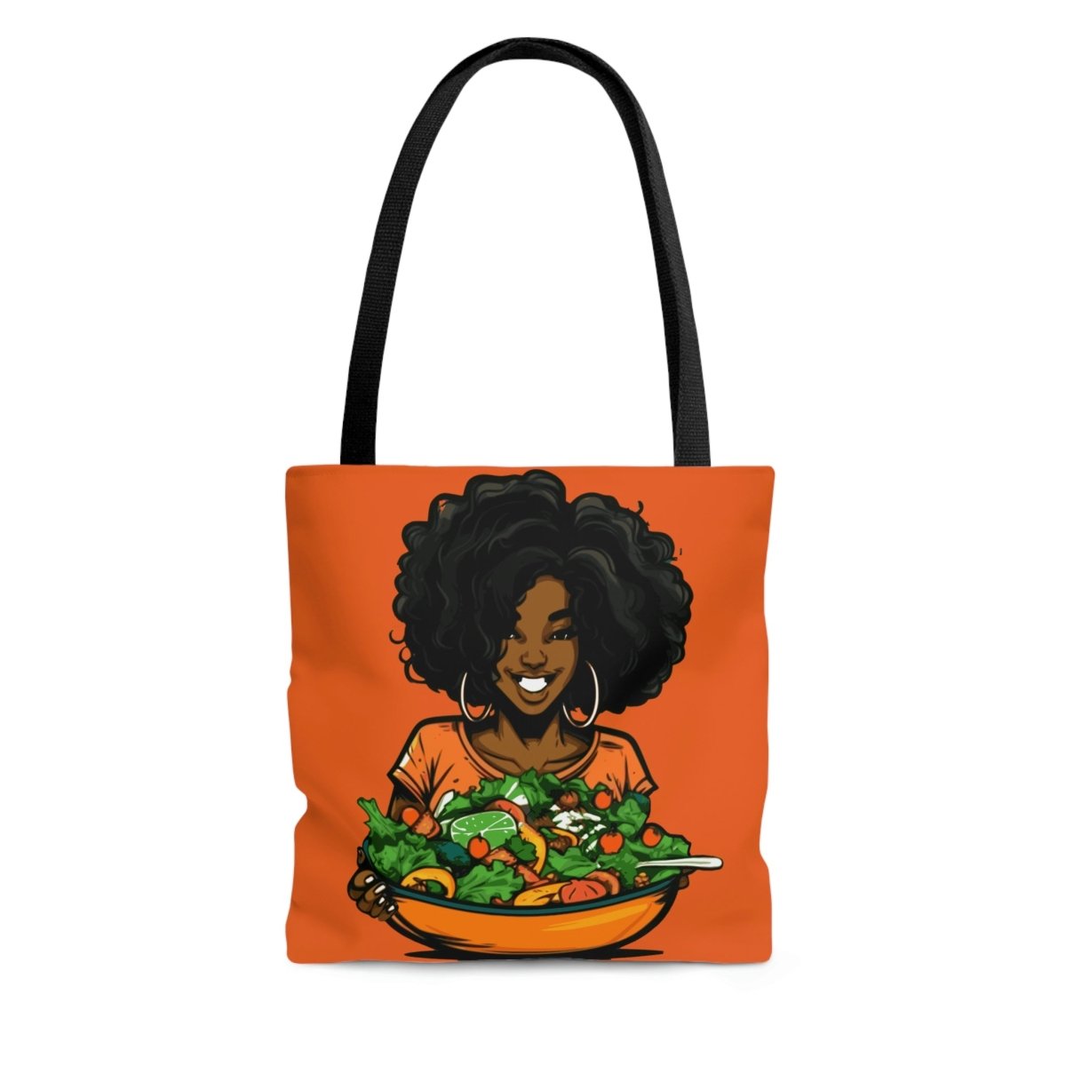 Afro Salad Tote Bag - The Trini Gee