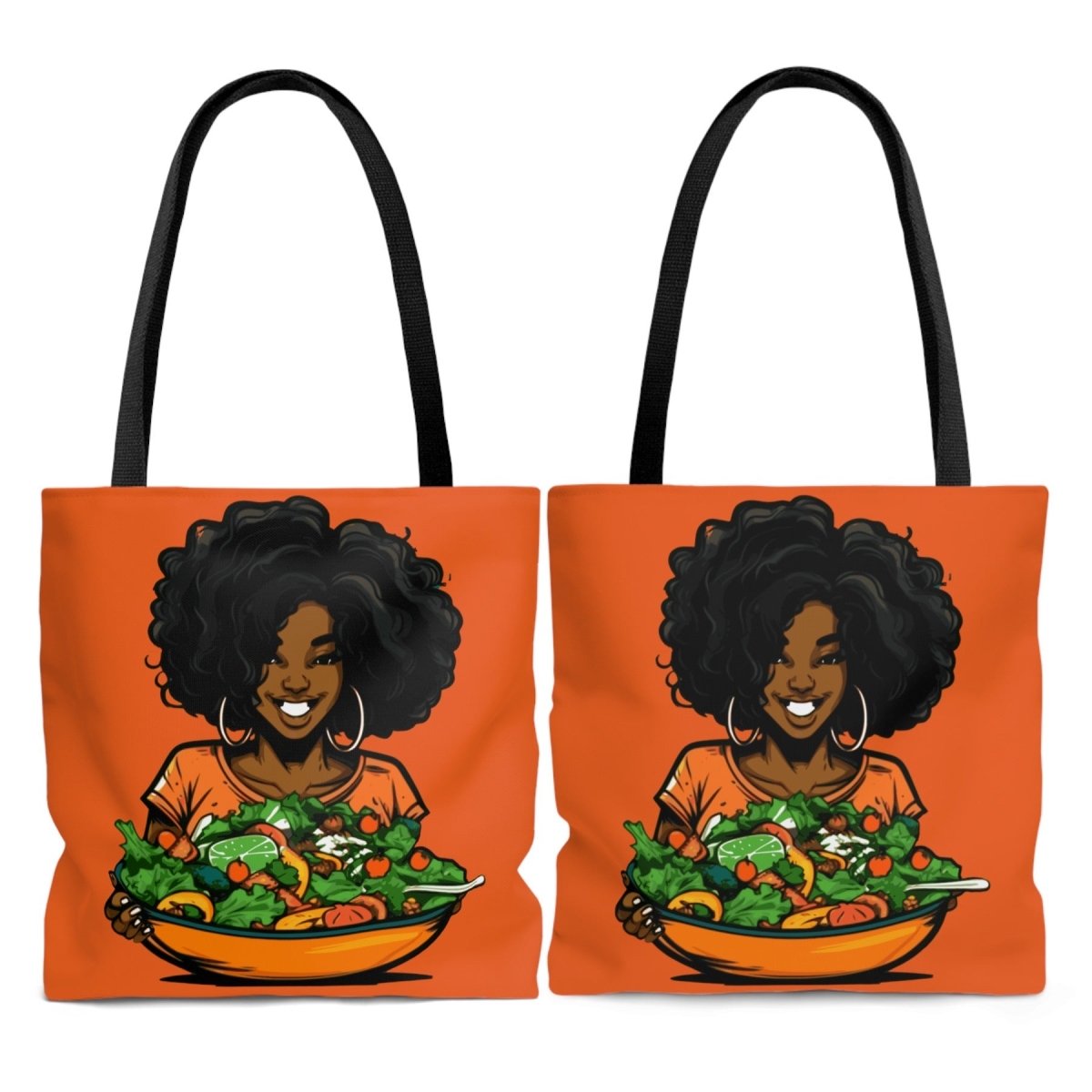 Afro Salad Tote Bag - The Trini Gee